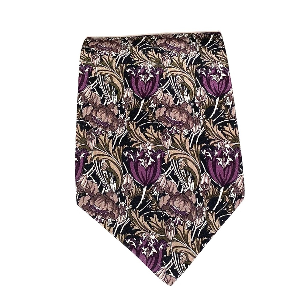 Alfani Patterned Silk Tie NWOT